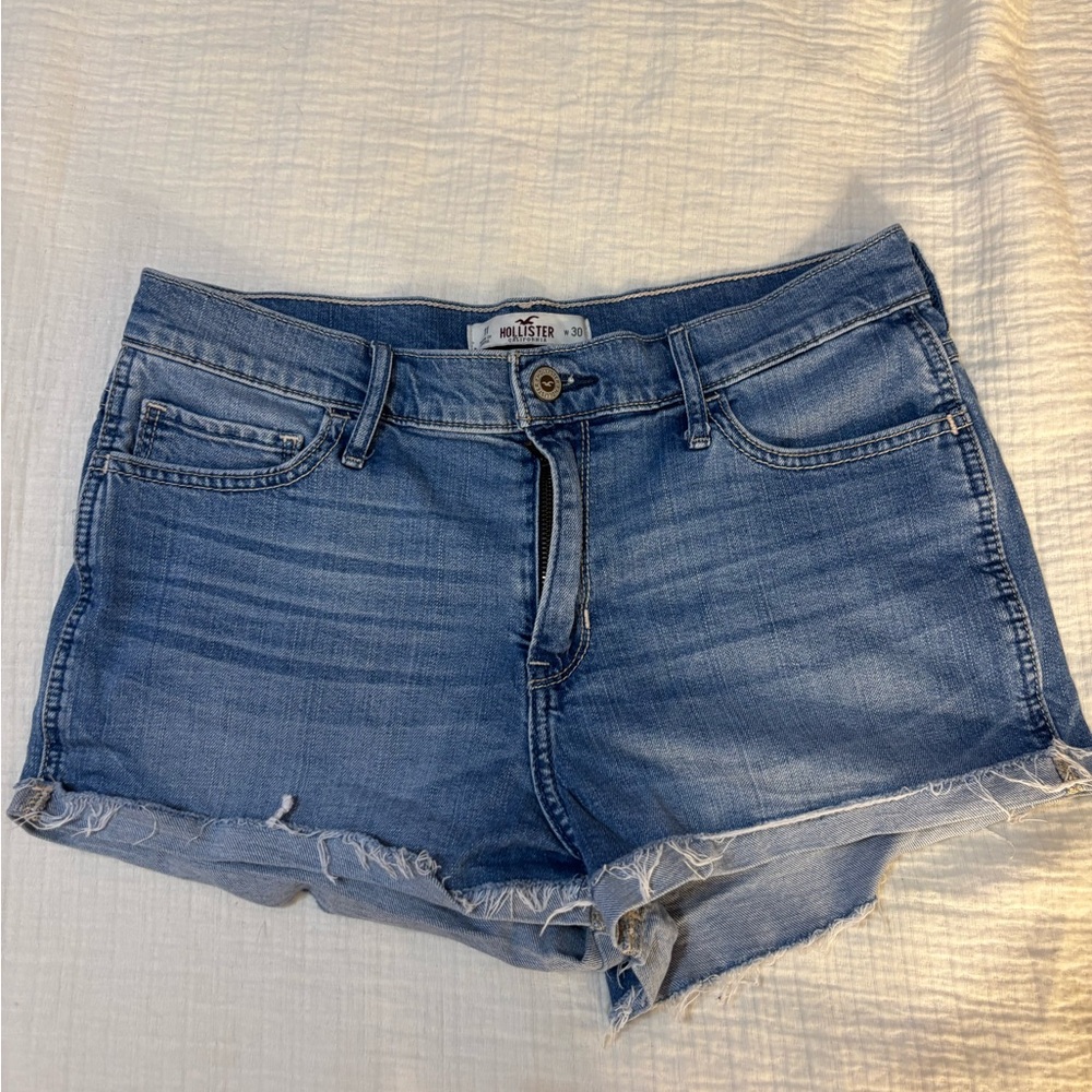Denim Hollister Shorts!